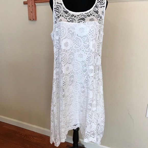 Signature by Robbie Bee Dresses & Skirts - Woman’s White Lace Dress